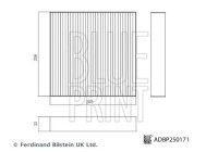 Interior filter ADBP250171 Blue Print