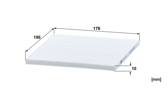 Interior filter CU 20 072 Mann, Image 2