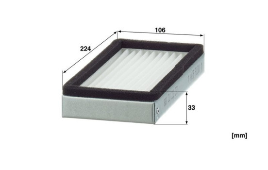 Interior filter CU 22 071 Mann, Image 2