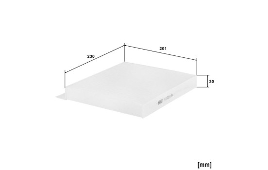 Interior filter CU 23 034 Mann, Image 2