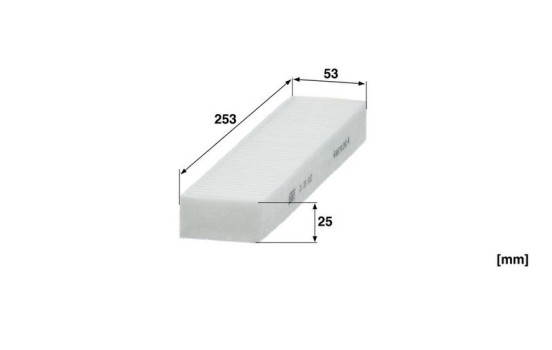 Interior filter CU 26 002 MANN-FILTER, Image 2