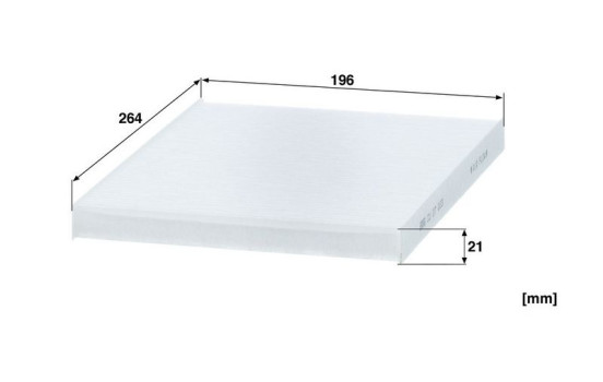 Interior filter CU 27 023 Mann, Image 2