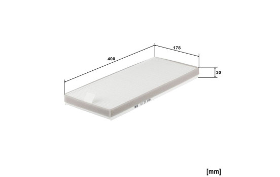 Interior filter CU 39 005 MANN-FILTER, Image 2