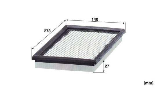 Interior filter CUD 28 048 Mann, Image 2