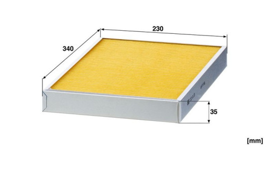 Interior filter CUD 34 011 MANN-FILTER, Image 2