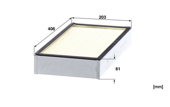 Interior filter CUD 41 006 MANN-FILTER, Image 2