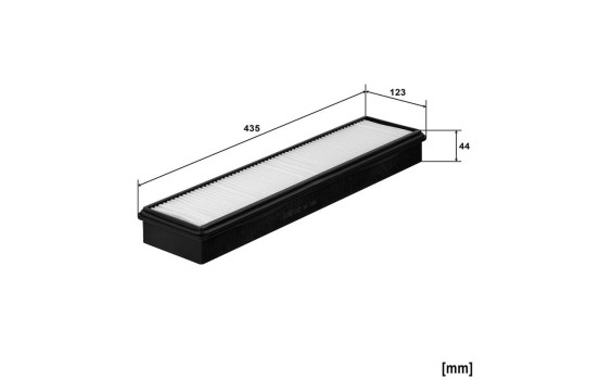 Interior filter CUD 44 006 Mann, Image 2