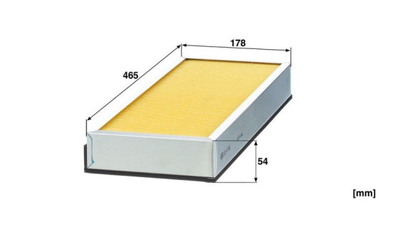 Interior filter CUD 47 002 Mann, Image 2
