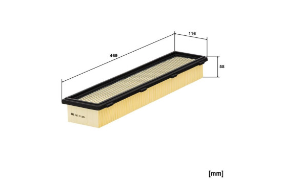 Interior filter CUD 47 005 MANN-FILTER, Image 2