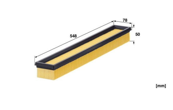 Interior filter CUD 55 008 Mann, Image 2