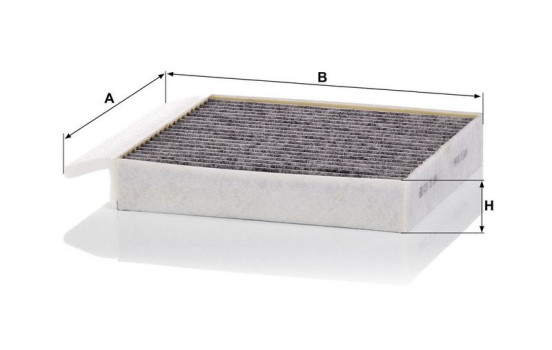 Interior filter CUK 25 034-2 MANN-FILTER, Image 2