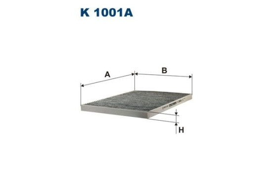 Interior filter K 1001A Filtron