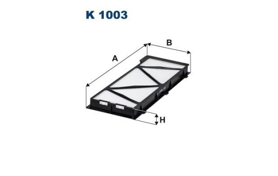 Interior filter K 1003 Filtron