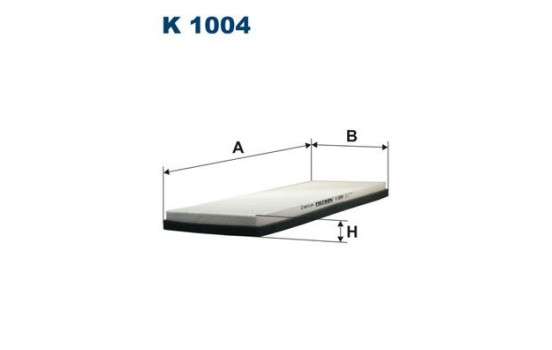 Interior filter K 1004 Filtron