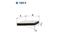 Interior filter K 1011 Filtron