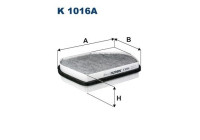 Interior filter K 1016A Filtron