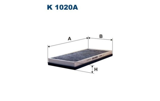 Interior filter K 1020A Filtron