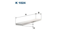 Interior filter K 1024 Filtron