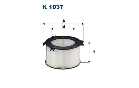 Interior filter K 1037 Filtron