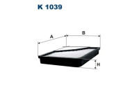 Interior filter K 1039 Filtron