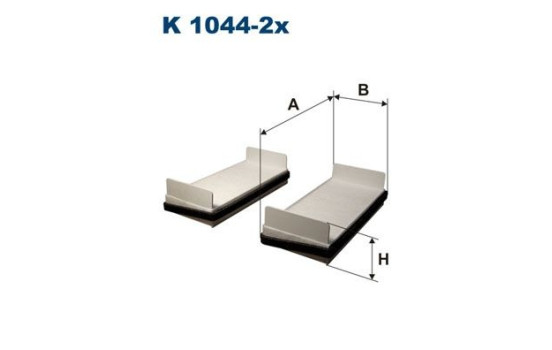 Interior filter K 1044-2x Filtron