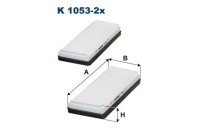 Interior filter K 1053-2x Filtron