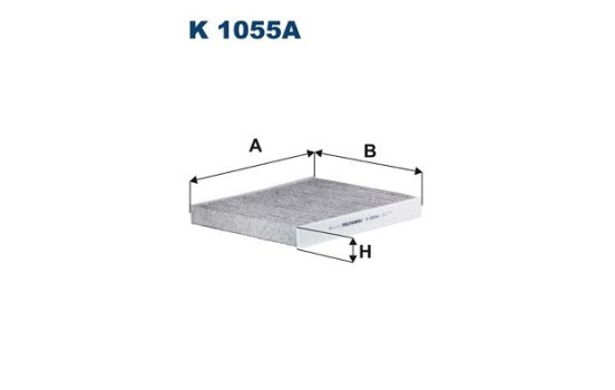 Interior filter K 1055A Filtron