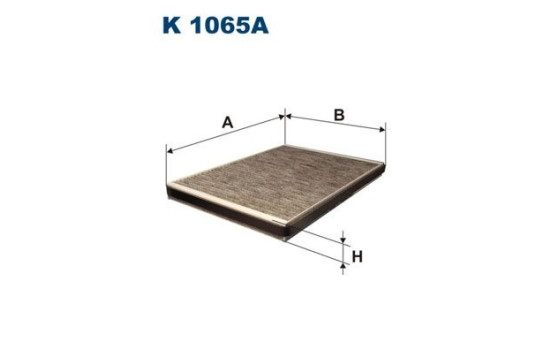 Interior filter K 1065A Filtron