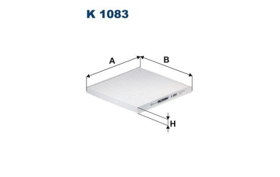 Interior filter K 1083 Filtron