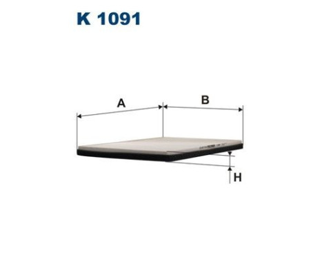 Interior filter K 1091 Filtron