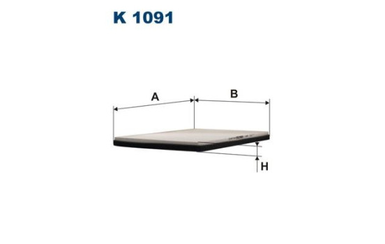 Interior filter K 1091 Filtron