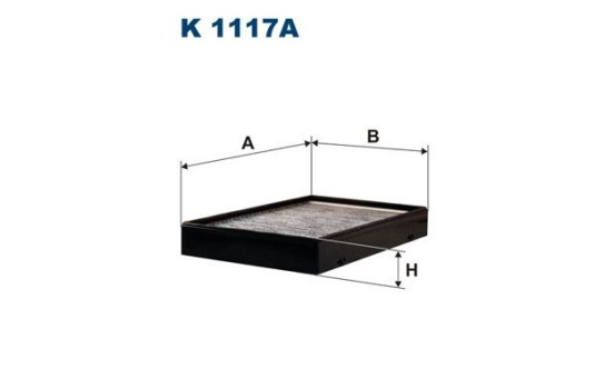 Interior filter K 1117A Filtron