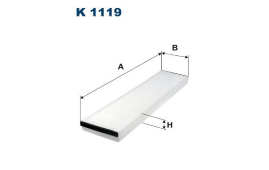Interior filter K 1119 Filtron
