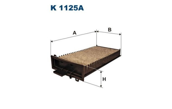 Interior filter K 1125A Filtron