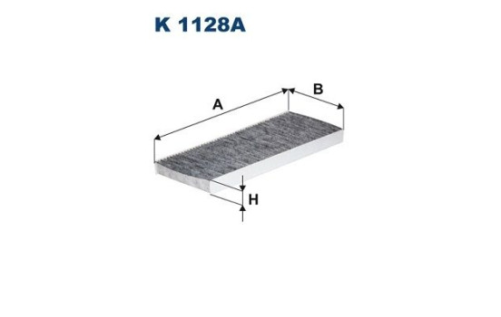 Interior filter K 1128A Filtron