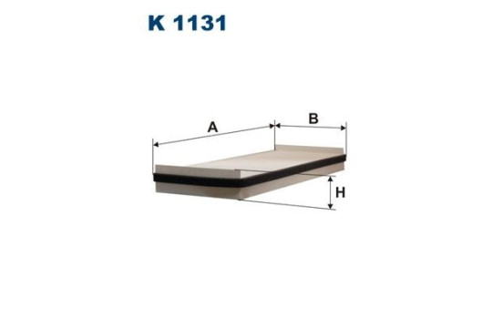 Interior filter K 1131 Filtron