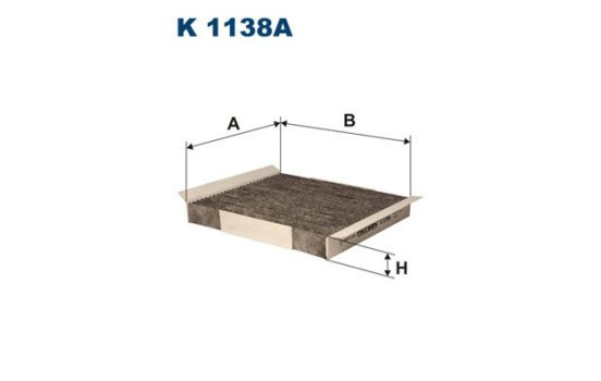 Interior filter K 1138A Filtron