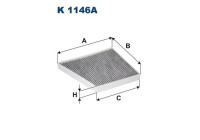 Interior filter K 1146A Filtron