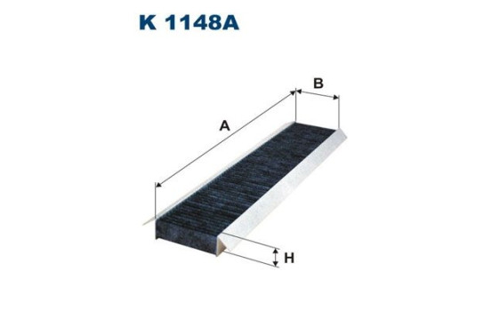 Interior filter K 1148A Filtron