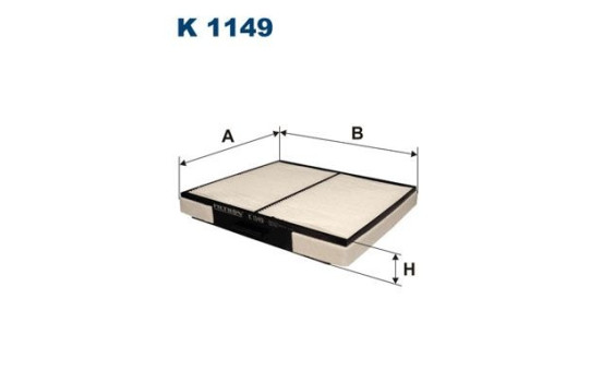 Interior filter K 1149 Filtron