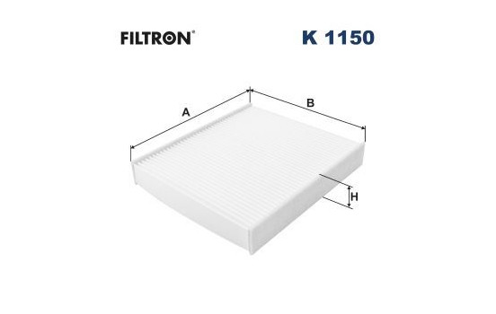 Interior filter K 1150 Filtron
