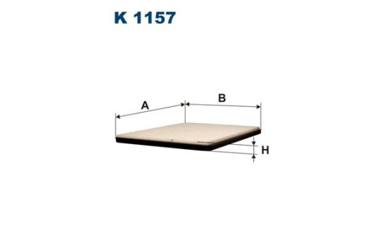 Interior filter K 1157 Filtron