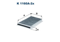 Interior filter K 1160A-2x Filtron