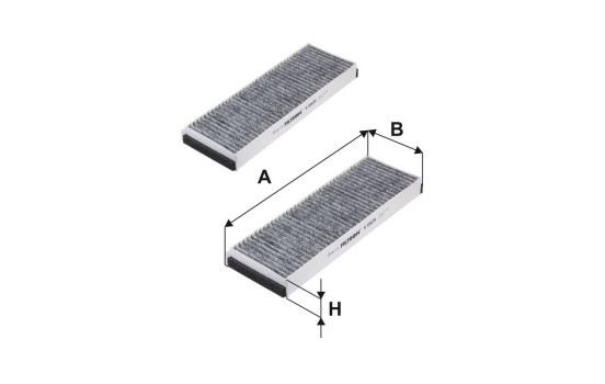 Interior filter K 1162A-2x Filtron, Image 2