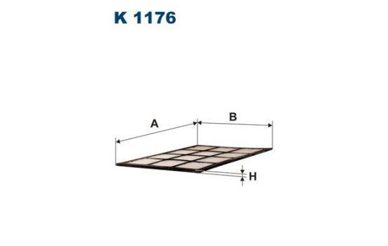Interior filter K 1176 Filtron