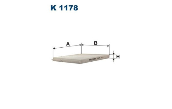Interior filter K 1178 Filtron