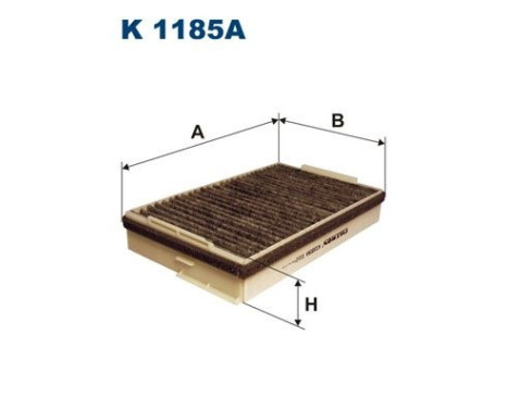 Interior filter K 1185A Filtron