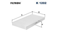 Interior filter K 1202 Filtron