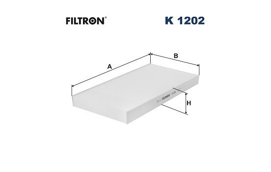 Interior filter K 1202 Filtron