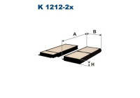 Interior filter K 1212-2x Filtron